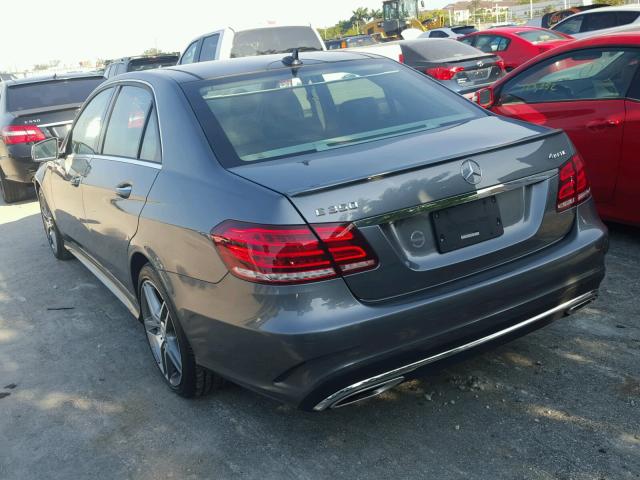 WDDHF8JB7GB279550 - 2016 MERCEDES-BENZ E 350 4MAT GRAY photo 3