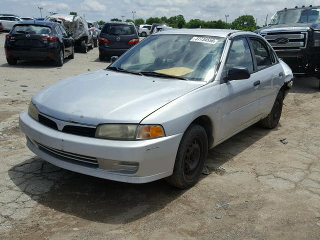 JA3AY26C81U008317 - 2001 MITSUBISHI MIRAGE ES SILVER photo 2