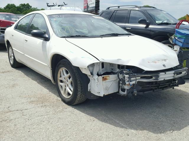 2B3HD46R64H649132 - 2004 DODGE INTREPID S WHITE photo 1