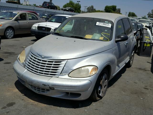 3C4FY48B04T236320 - 2004 CHRYSLER PT CRUISER SILVER photo 2