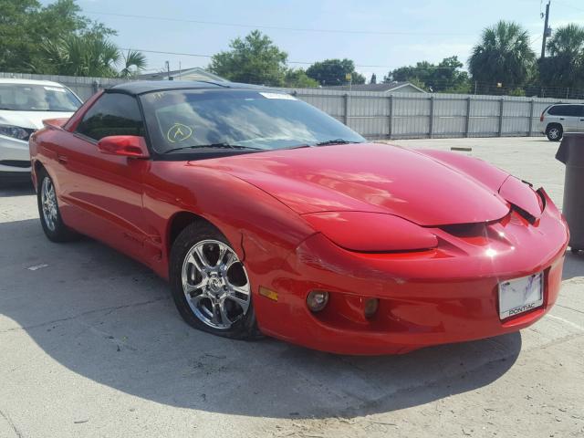 2G2FS22K012136759 - 2001 PONTIAC FIREBIRD RED photo 1