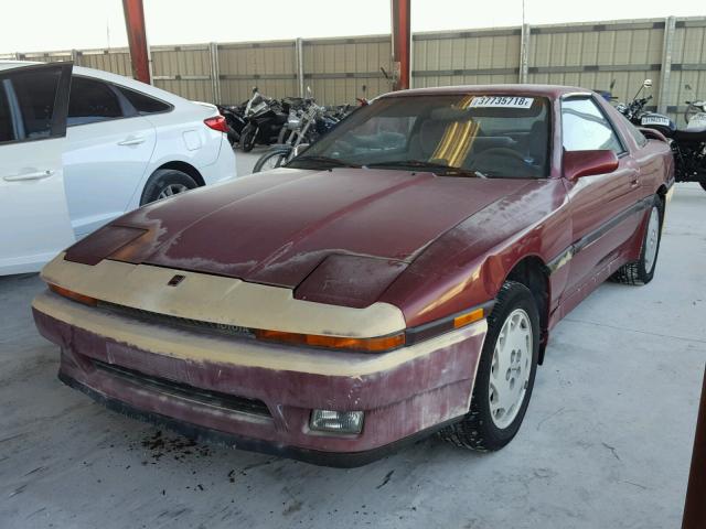 JT2MA70L7G0013932 - 1986 TOYOTA SUPRA BURGUNDY photo 2