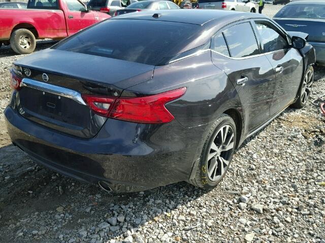 1N4AA6AP2HC387232 - 2017 NISSAN MAXIMA BLACK photo 4