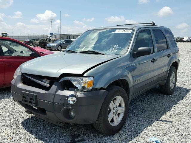 1FMCU95H66KC28291 - 2006 FORD ESCAPE TEAL photo 2