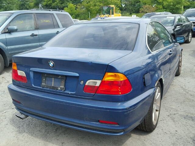 WBABN33441JW59170 - 2001 BMW 325 CI BLUE photo 4