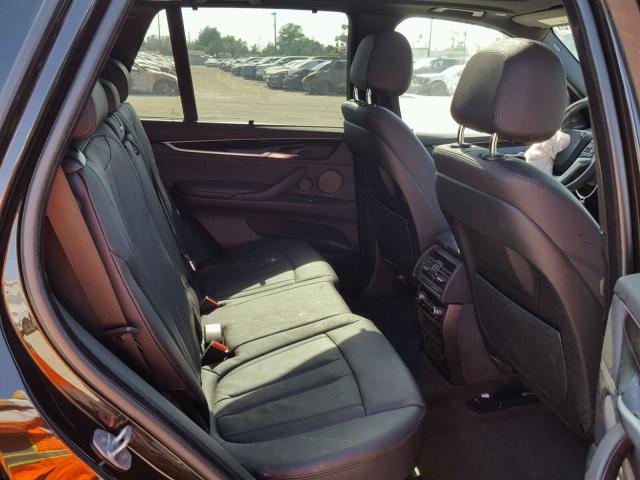 5UXKR0C55H0V50424 - 2017 BMW X5 XDRIVE3 BROWN photo 6