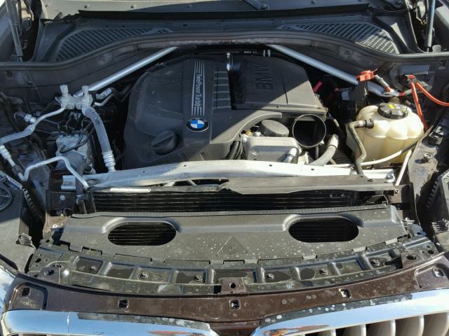 5UXKR0C55H0V50424 - 2017 BMW X5 XDRIVE3 BROWN photo 7