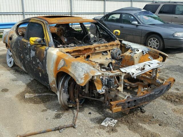 2B3KA53H96H385178 - 2006 DODGE CHARGER R/ YELLOW photo 1