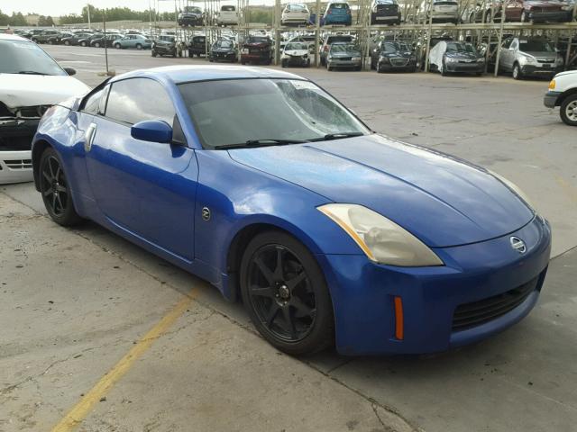 JN1AZ34E74T061600 - 2004 NISSAN 350Z COUPE BLUE photo 1