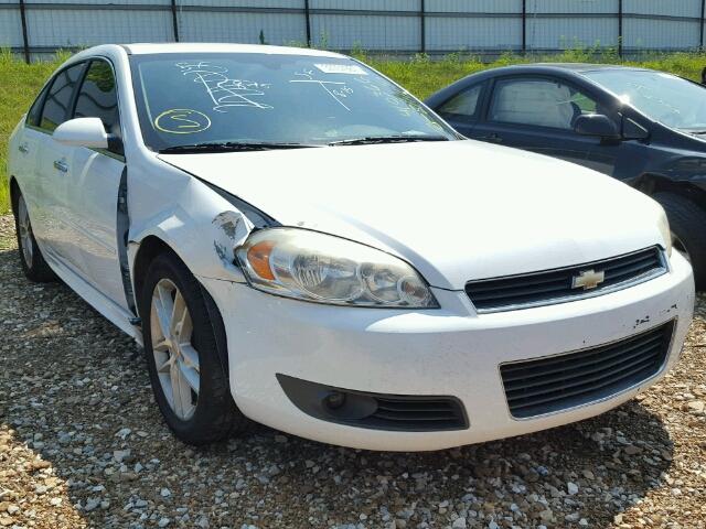 2G1WC5EM3A1161211 - 2010 CHEVROLET IMPALA LTZ WHITE photo 1