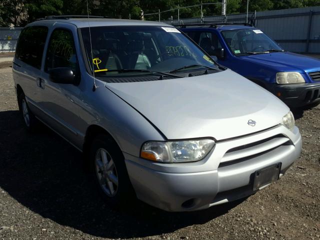 4N2ZN17T82D805171 - 2002 NISSAN QUEST GLE SILVER photo 1