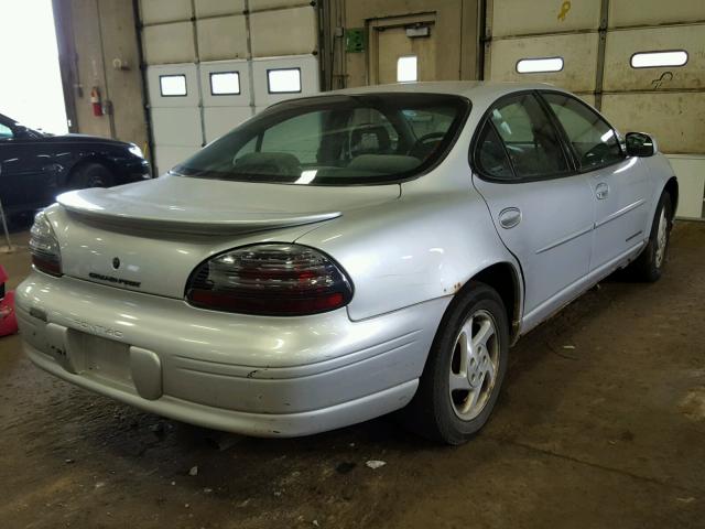 1G2WK52J61F114157 - 2001 PONTIAC GRAND PRIX GRAY photo 4