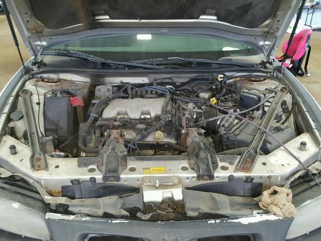 1G2WK52J61F114157 - 2001 PONTIAC GRAND PRIX GRAY photo 7