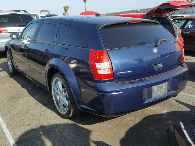 2D4FV47T36H157175 - 2006 DODGE MAGNUM SE BLUE photo 3