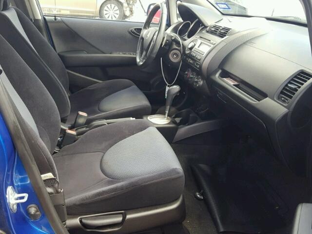 JHMGD38697S055993 - 2007 HONDA FIT S 蓝色 照片 5