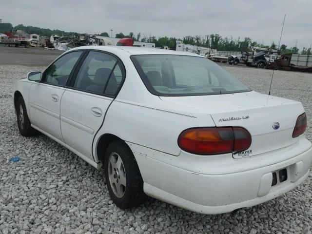 1G1NE52J63M578376 - 2003 CHEVROLET MALIBU LS თეთრი ფოტო 3
