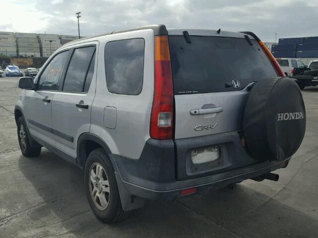 JHLRD788X3C004786 - 2003 HONDA CR-V EX ვერცხლისფერი ფოტო 3