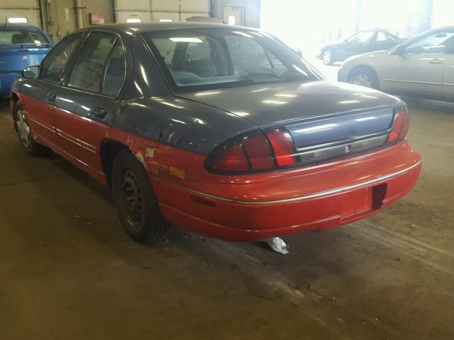 2G1WL52M8W9168376 - 1998 CHEVROLET LUMINA BAS 蓝色 照片 3