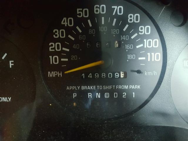 2G1WL52M8W9168376 - 1998 CHEVROLET LUMINA BAS 蓝色 照片 8