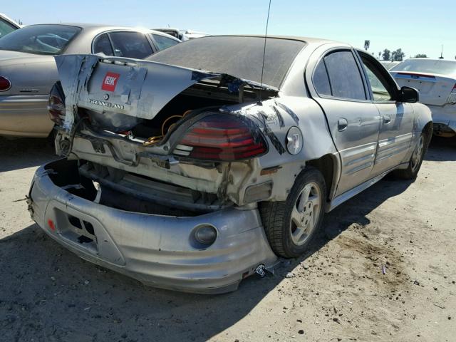 1G2NF52E6YC520485 - 2000 PONTIAC GRAND AM S 银色 照片 4