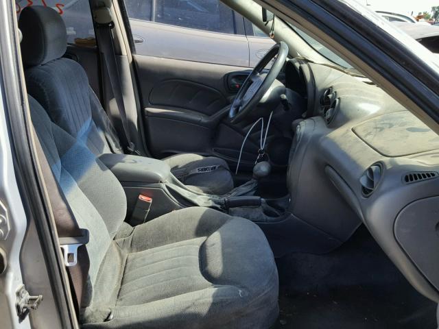 1G2NF52E6YC520485 - 2000 PONTIAC GRAND AM S 银色 照片 5
