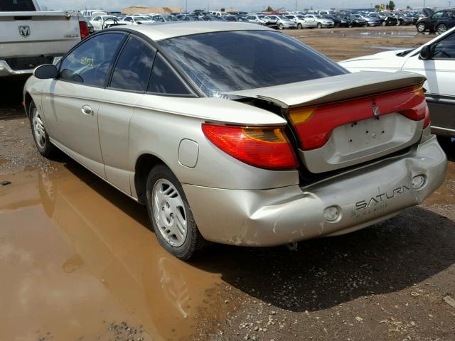 1G8ZY14731Z281716 - 2001 SATURN SC2 BEIGE photo 3