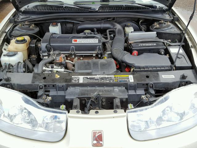 1G8ZY14731Z281716 - 2001 SATURN SC2 BEIGE photo 7