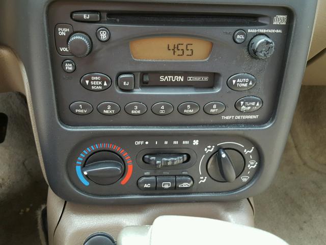 1G8ZY14731Z281716 - 2001 SATURN SC2 BEIGE photo 9
