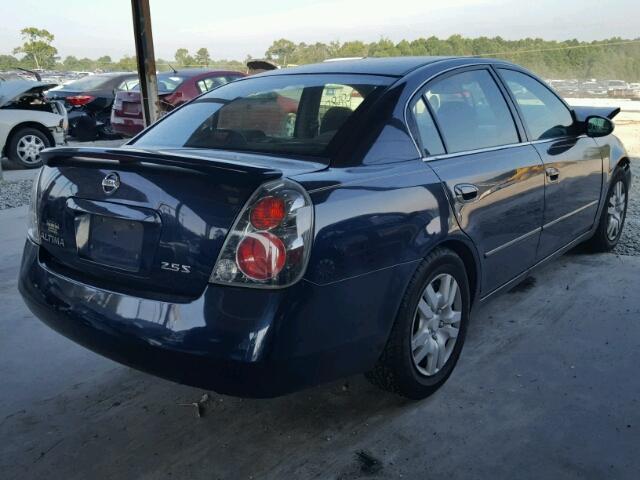 1N4AL11D16C105744 - 2006 NISSAN ALTIMA S BLUE photo 4