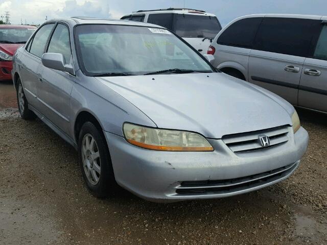 1HGCG56742A133837 - 2002 HONDA ACCORD SE GRAY photo 1