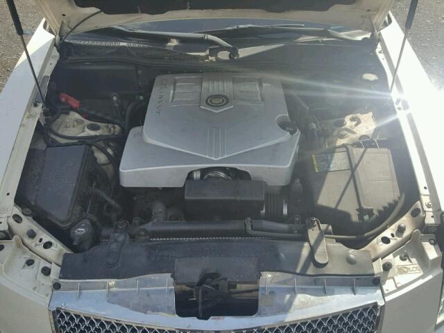 1G6DM577640103373 - 2004 CADILLAC CTS CREAM photo 7