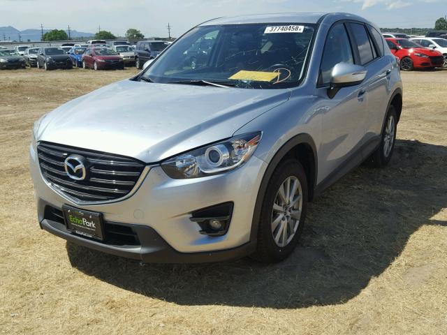 JM3KE2CY8G0911251 - 2016 MAZDA CX-5 TOURI SILVER photo 2