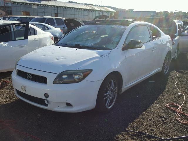 JTKDE177460081727 - 2006 TOYOTA SCION TC WHITE photo 2