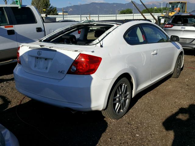 JTKDE177460081727 - 2006 TOYOTA SCION TC 白色 照片 4