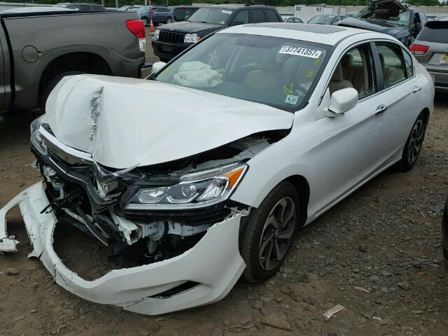 1HGCR2F7XGA172061 - 2016 HONDA ACCORD EX 白色 照片 2