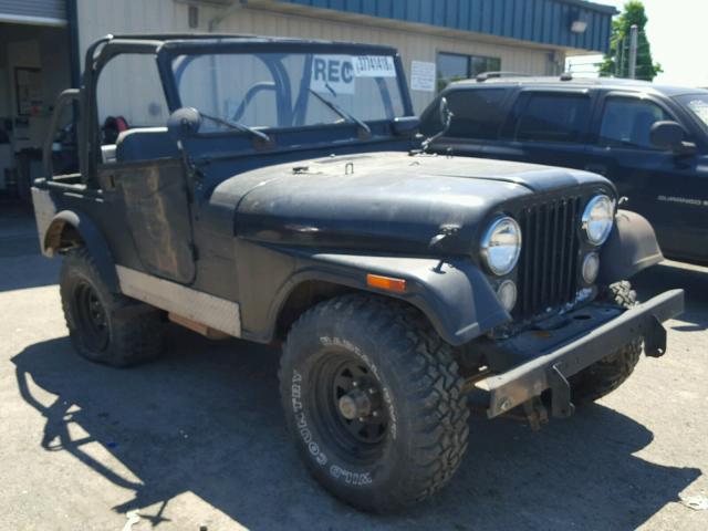 J2F835TH44109 - 1972 JEEP CJ5 BLACK photo 1