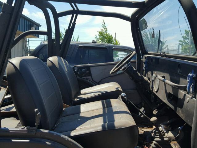 J2F835TH44109 - 1972 JEEP CJ5 BLACK photo 5