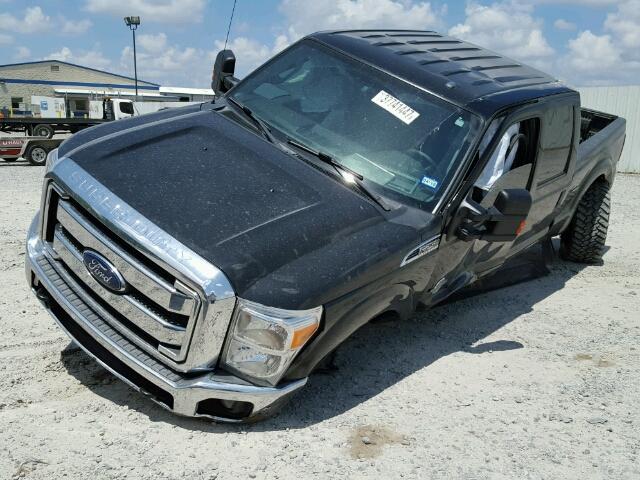 1FT7W2BT6DEB85924 - 2013 FORD F250 SUPER BLACK photo 2