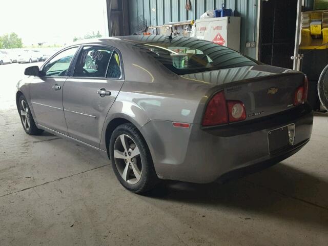 1G1ZC5EU6BF106744 - 2011 CHEVROLET MALIBU 1LT GRAY photo 3