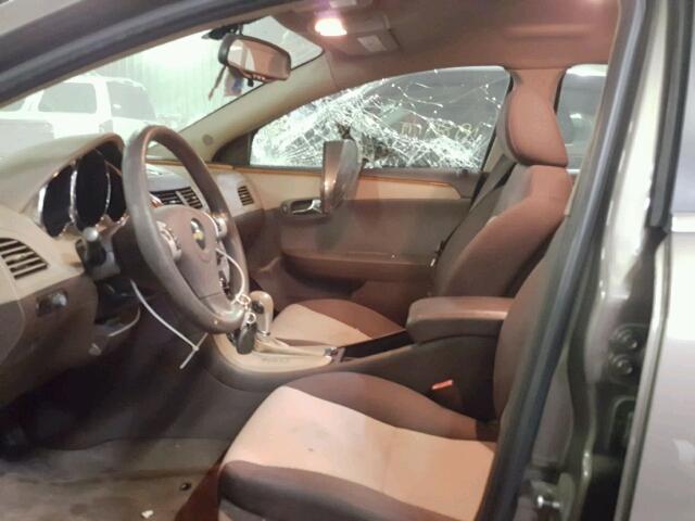 1G1ZC5EU6BF106744 - 2011 CHEVROLET MALIBU 1LT GRAY photo 5