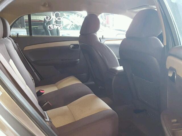 1G1ZC5EU6BF106744 - 2011 CHEVROLET MALIBU 1LT GRAY photo 6