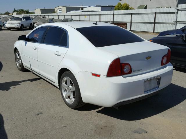 1G1ZD5E11BF136432 - 2011 CHEVROLET MALIBU 2LT WHITE photo 3