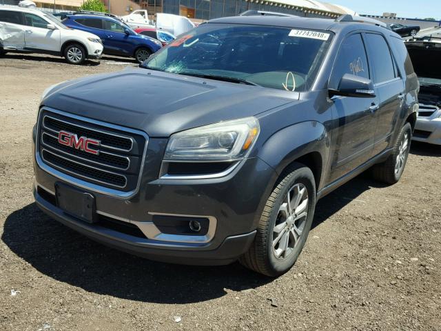 1GKKRSKD8DJ265912 - 2013 GMC ACADIA SLT ნაცრისფერი ფოტო 2