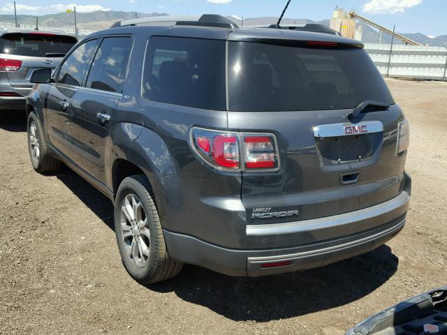 1GKKRSKD8DJ265912 - 2013 GMC ACADIA SLT ნაცრისფერი ფოტო 3