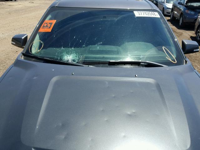 1GKKRSKD8DJ265912 - 2013 GMC ACADIA SLT ნაცრისფერი ფოტო 9