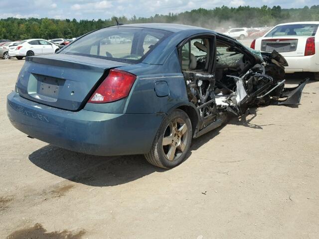 1G8AL55F97Z104475 - 2007 SATURN ION LEVEL GREEN photo 4