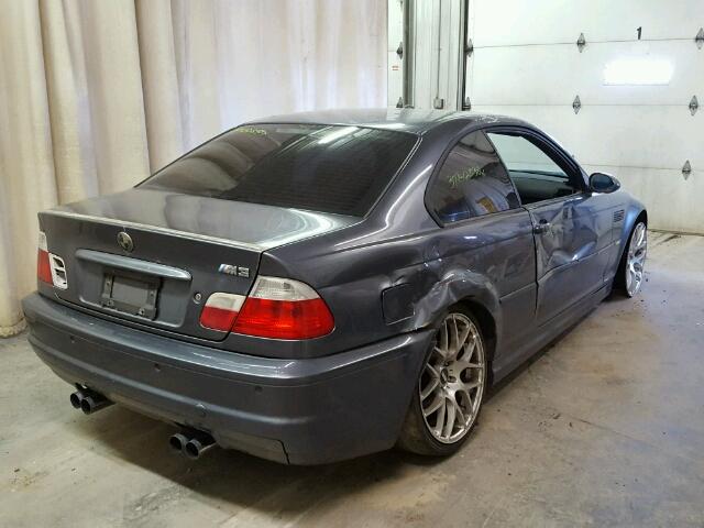 WBSBL93482JR15655 - 2002 BMW M3 GRAY photo 4