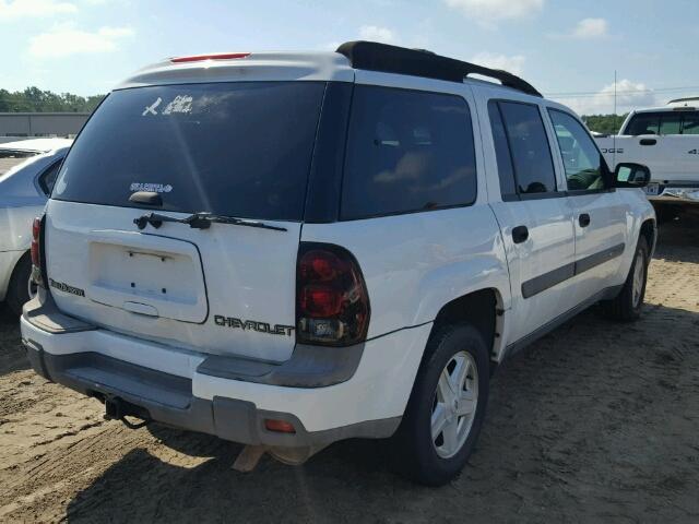 1GNES16S036244545 - 2003 CHEVROLET TRAILBLAZE WHITE photo 4