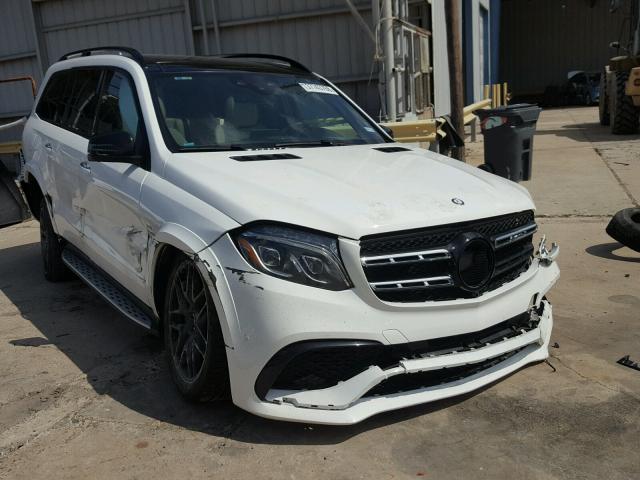 4JGDF7FE7HA762559 - 2017 MERCEDES-BENZ GLS 63 AMG WHITE photo 1