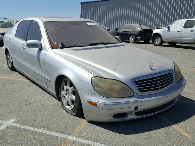 WDBNG70J62A276259 - 2002 MERCEDES-BENZ S 430 SILVER photo 1